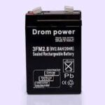 DROM POWER 6V 2.8AH LEAD ACID BATTERY