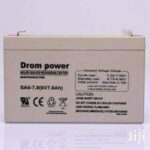 DROM POWER 6V 3.4AH LEAD ACID BATTERY