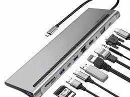 Vention USB-C Multi- Functional 11 in 1 Docking Station