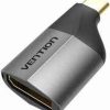 Vention Type-C to DP Adapter Gray Metal Type