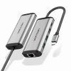 Vention USB-C MULTI-FUNCTIONAL 5 in 1 DOCKING STATION type C to USB 3.0(3 ports), Gigabit Ethernet, PD Docking Station