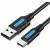 Vention USB C Male to USB 2.0 A Female OTG cable 0.15M Black PVC Type