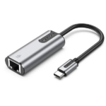 Vention USB-C TO GIGABYTE ETHERNET Adapter 0.15M Gray Aluminum Alloy Type