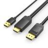 HDMI-A Male to DP Male HD Cable
