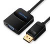 Vention DisplayPort  to VGA Converter 0.15M Black