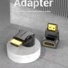 Vention HDMI 90 Degree Male to Female Adapter Black