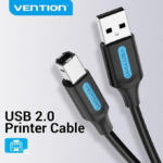 Vention USB 2.0 Printer Cable 1M Black