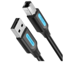 Vention USB2.0 A Male to B Male Print Cable with 2Ferrite Core 10M Black