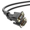 Vention VGA(3+6) Male to Male Cable with ferrite cores 3M Black