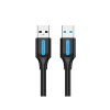 Vention USB 3.0 A Male to A Male Cable 1.5M Black PVC Type