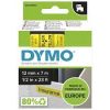 Dymo 12mm Black on White Label Tape