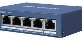 Hikvision DS-3E0505P-E/M 4-Port PoE Gigabit Unmanaged Switch
