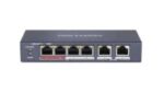 Hikvision DS-3E0106P-E/M 4-Ports Unmanaged PoE Switch