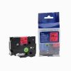 Brother TZ2-451 24mm x 8m Black on Red label tape