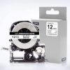Epson SS-12KW 12mm 8m Black on white Tape