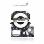 Epson SS-9KW 9mm x 8m Black on white Tape