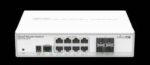 Mikrotik CRS112-8G-4S-IN 8x Gigabit Ethernet Smart Switch 4x SFP cages 400MHz CPU
