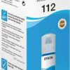 Epson 112 Cyan 70Ml ink, for L6580, L6570, L6550, L6490, L15160, L15150, L11160 – C13T06C24A
