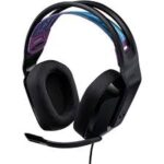 Logitech G335 Wired Gaming Headset with Flip to Mute Microphone.