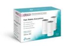 Deco E4(3-Pack): AC1200 Whole-Home Mesh Wi-Fi System Qualcomm CPU, 867Mbps at 5GHz+300Mbps at 2.4GHz