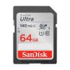 SanDisk Ultra SDXC 64GB UHS-I card 140MB/s Class 10 UHS-I Card – SDSDUNB-064G-GN6IN