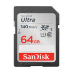 SanDisk Ultra SDXC 64GB UHS-I card 140MB/s Class 10 UHS-I Card – SDSDUNB-064G-GN6IN