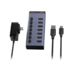 UGREEN 7-Port Powered USB 3.0 Hub with UK Power Adapter