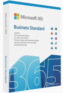 Microsoft Office 365 Business Standard 1 Year Media less (ESD) – 1 User – KLQ-00216
