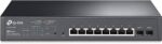 TP-Link JetStream 10-Port Gigabit Smart Switch with 8 PoE+ Ports & 2 Gigabit SFP Slots TL-SG2210MP