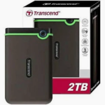 Transcend External HDD 2TB – Iron Grey – TS2TSJ25M3S
