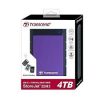 Transcend External HDD 4TB – Purple – TS4TSJ25H3P