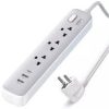UGREEN 30W 3 AC Power Strip with Master Switch (2A1C) - CD286