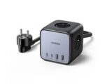UGREEN DigiNest Cube Power Strip (3 AC outlets + 65W 2A2C) - CD268