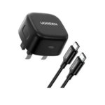 UGREEN USB-C 25W PD Charger With C-C 2M Cable - CD250