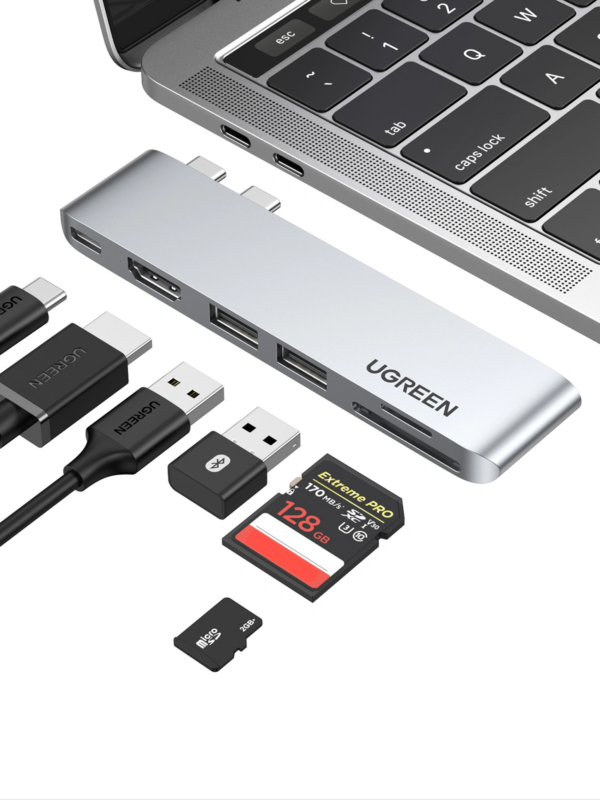 Ugreen 6-in-2 USB-C Multifunction Adapter – CM380