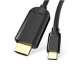 Vention Type-C to HDMI Cable 2M Black Metal Type