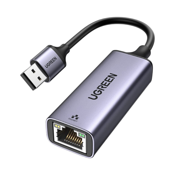 Vention USB 3.0+C23-A to Gigabit Ethernet Adapter Gray 0.15M Aluminum Alloy Type