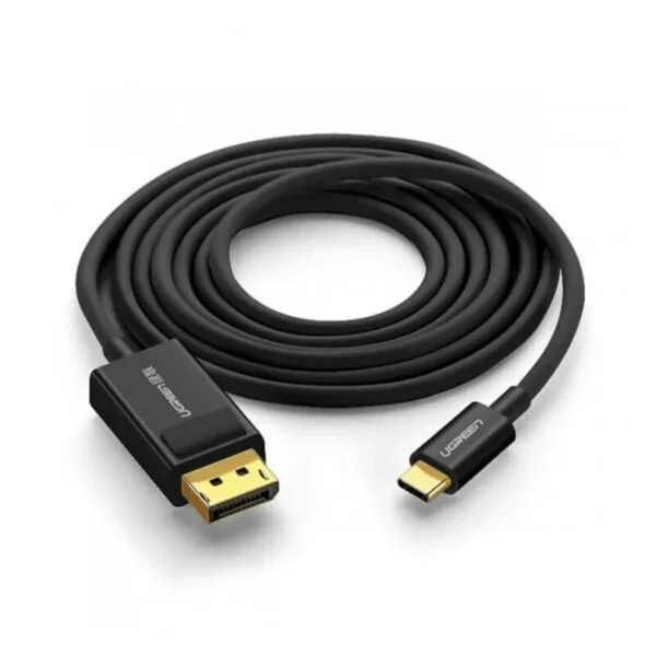 UGREEN USB-C Male to DisplayPort Male Cable 1.5m – Black – MM139