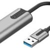 Vention USB 3.0+C23-A to Gigabit Ethernet Adapter Gray 0.15M Aluminum Alloy Type