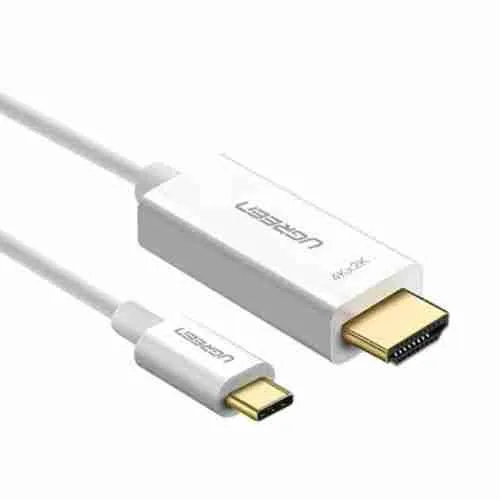 UGREEN USB-C Male to HDMI Male Cable 1.5m - White - MM121