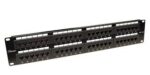 Giganet category 6A Utp 19'48port patch panel