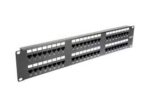 APKR cat 6 24 ports patch panel loaded