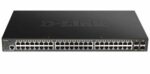 D-Link DGS-1250-52XMP 52-Port 10-Gigabit Smart Managed PoE Switch