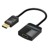 DP to HDMI Converter 0.15M Black