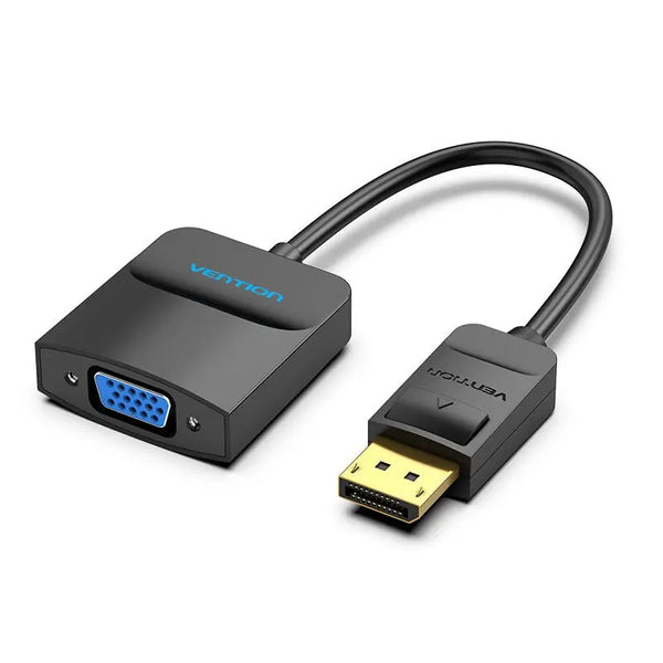 Vention DP To VGA converter 0.15M Black