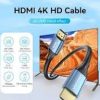 Vention HDMI Male To Male 4k HD Cable Aluminum Alloy Type 3M Blue – ALHSG
