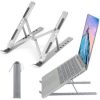 Foldable Laptop Stand Silver Aluminum Alloy Type