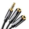 UGREEN 3.5mm Male to 2 Female Audio Splitter Cable