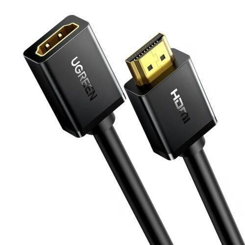 UGREEN HDMI 4K Extension Cable Male to Female 1m (Black)