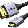 UGREEN Micro HDMI to HDMI 4K Cable Male to Male 1m (Black)